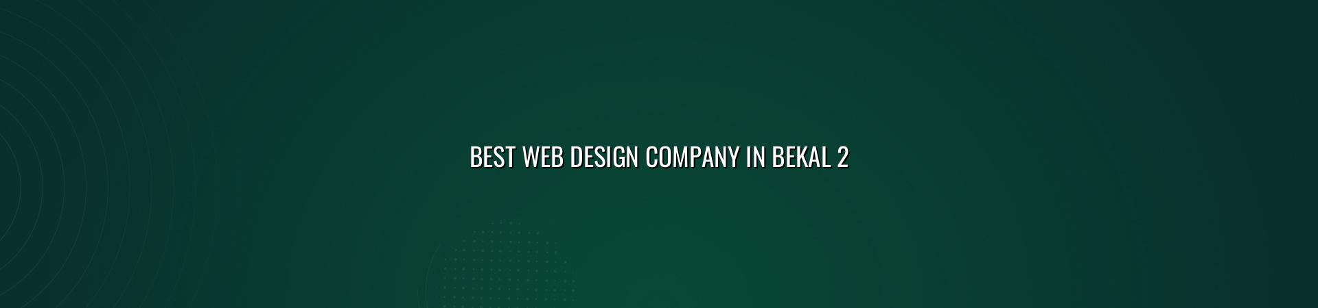 Bekal web design planning and support