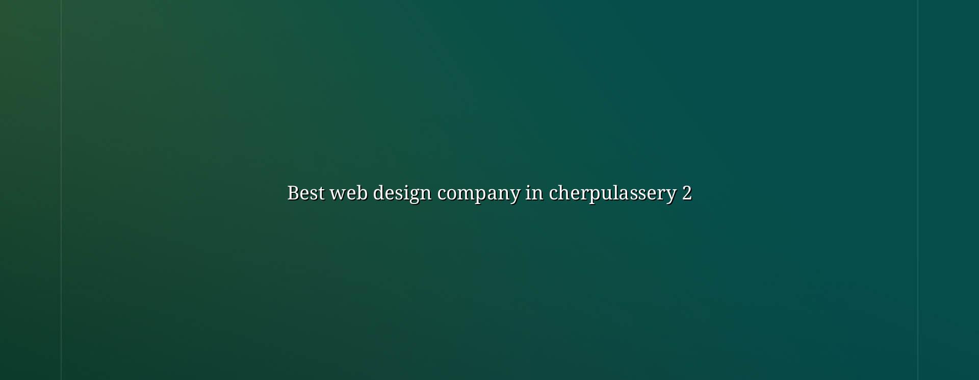 Website planning support for Cherpulassery businesses from WebGLITS