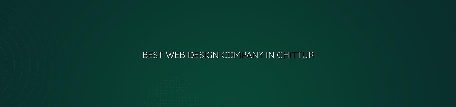 Best web design company in Chittur — WebGLITS