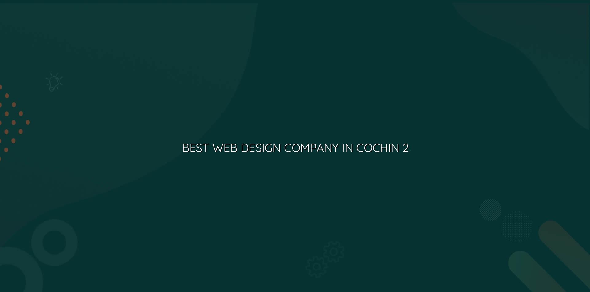 Cochin website design planning checklist