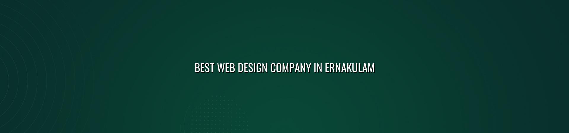 Best web design company in Ernakulam — WebGLITS