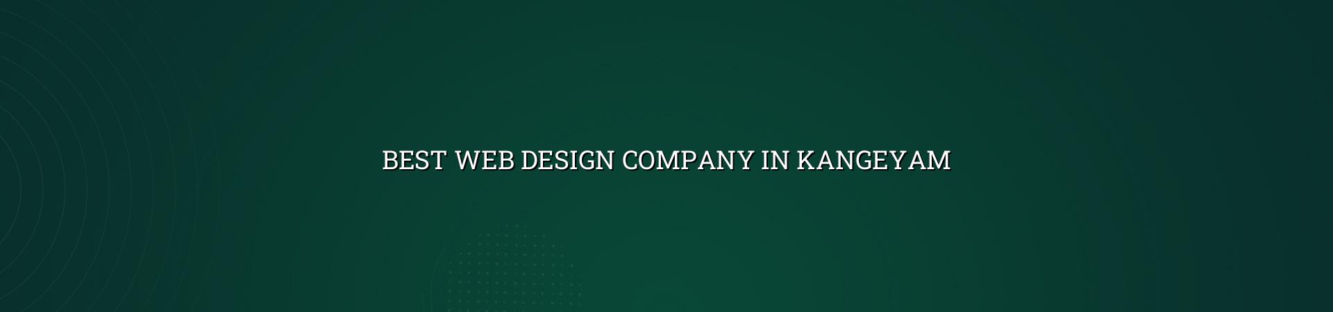 Best Web Design Company in Kangeyam — WebGLITS