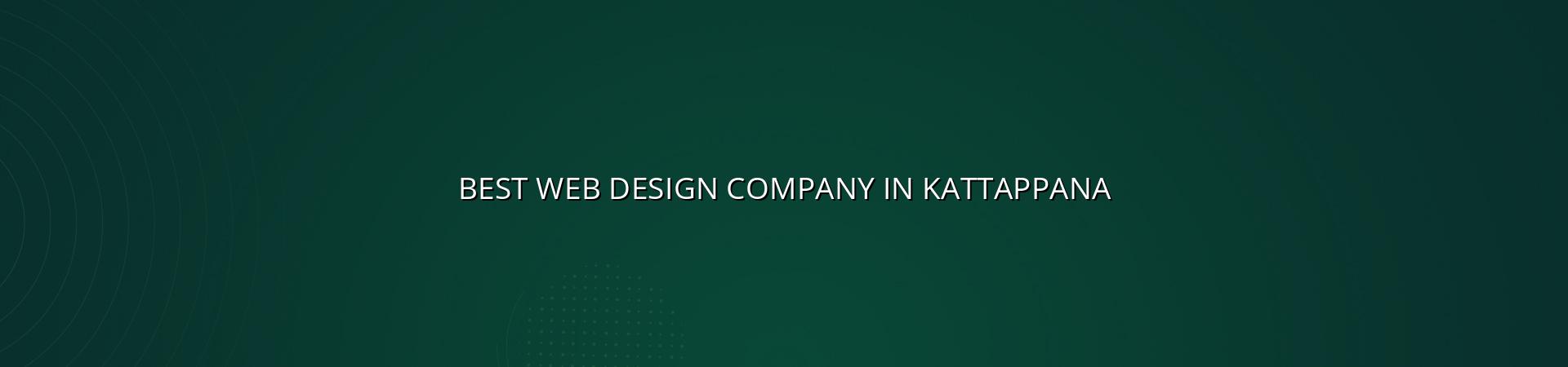 Best web design company in Kattappana in Nagercoil — WebGLITS