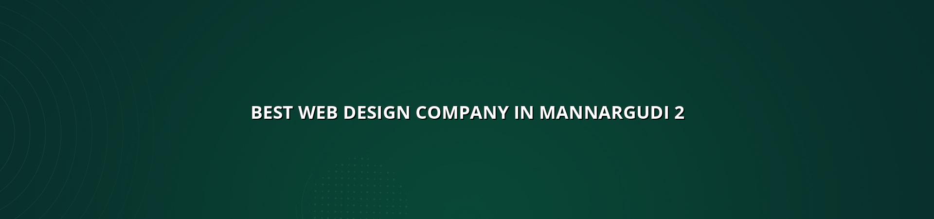 Web design checklist for Mannargudi businesses