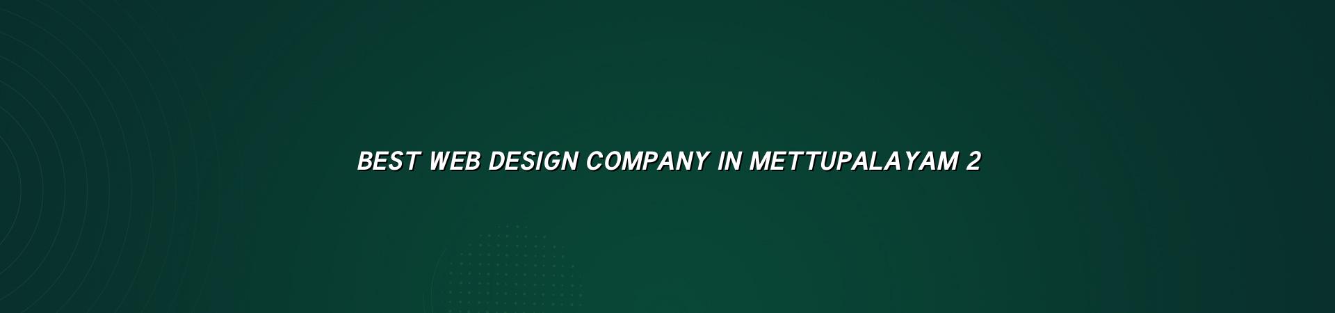 Website planning checklist for Mettupalayam businesses