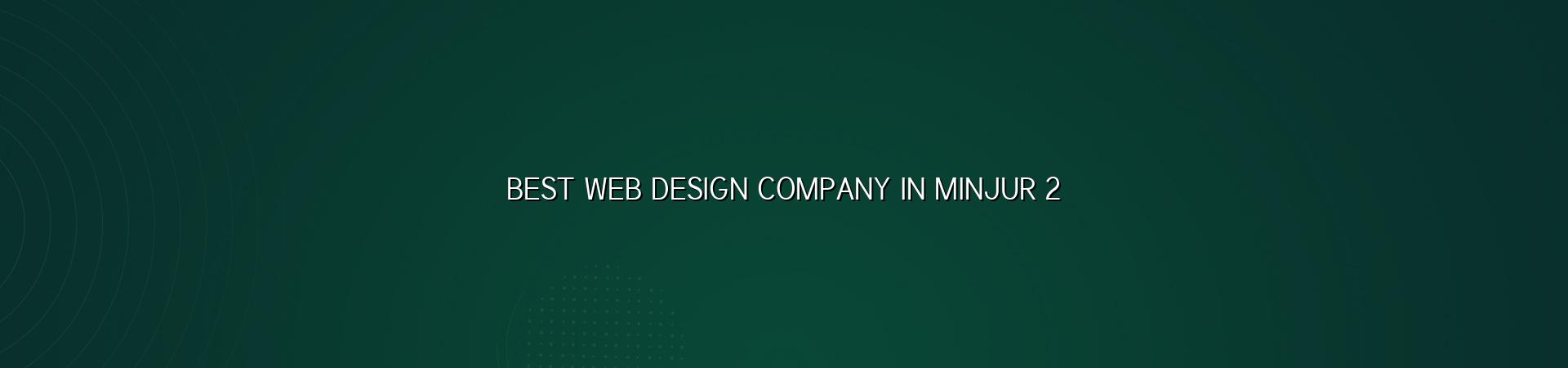 Quality web design services in Minjur