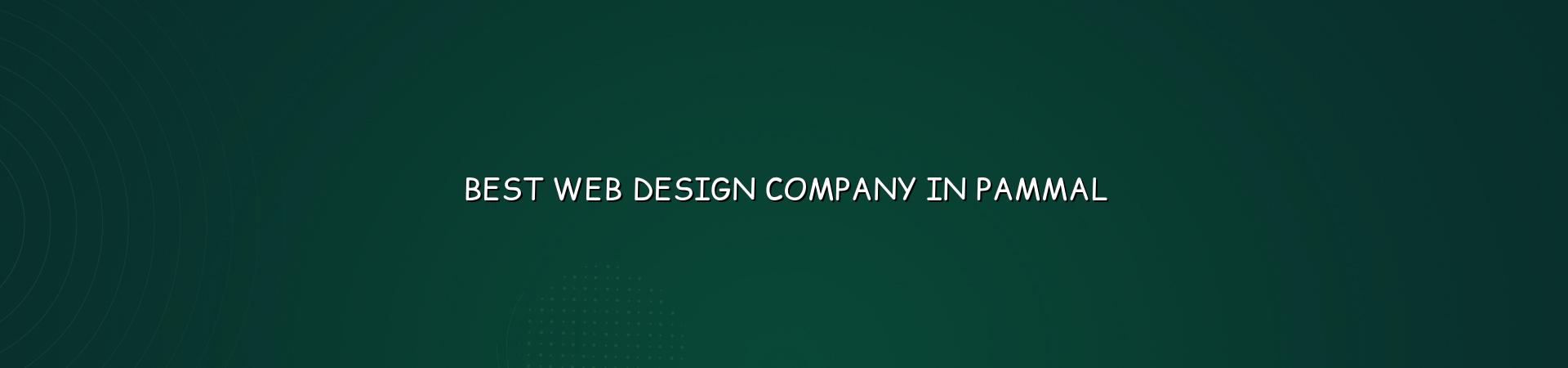 Best web design company in Pammal — WebGLITS
