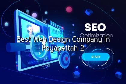 Royapettah website planning and design support