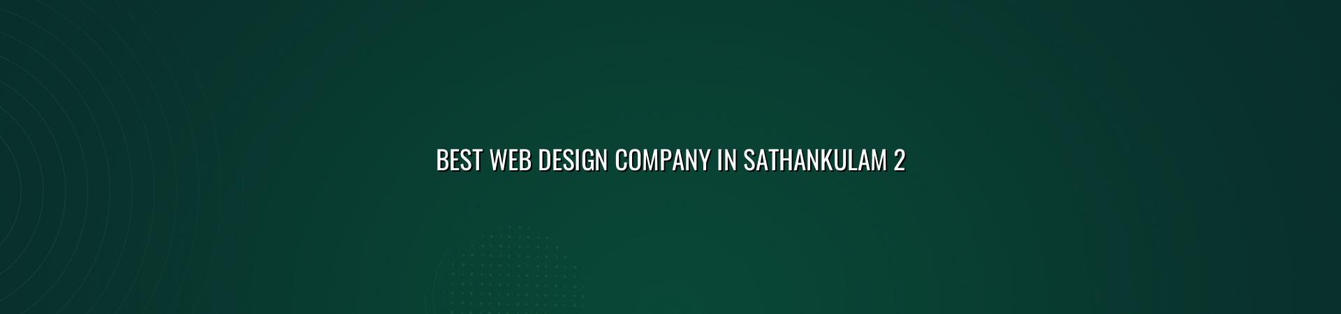 Website planning for Sathankulam businesses