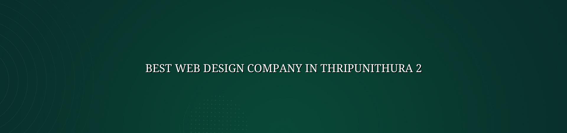 Thripunithura website planning and design support from WebGLITS