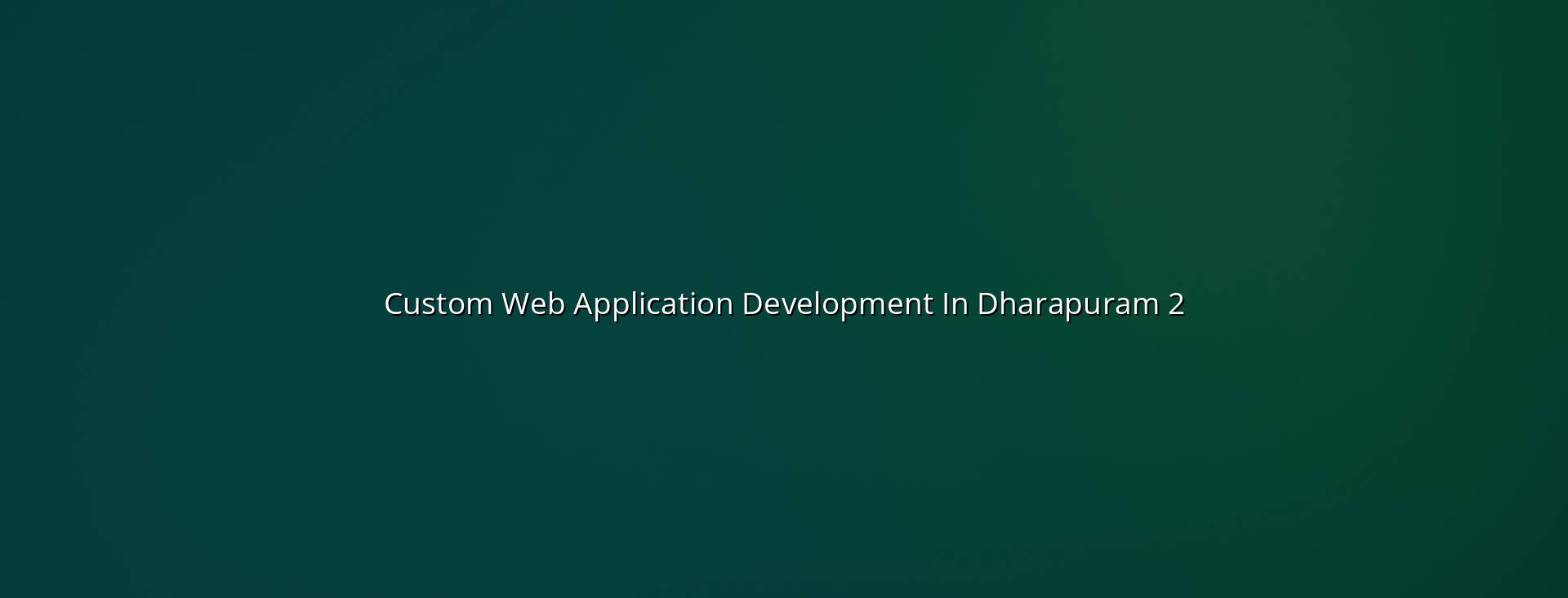Planning a custom web application for business use