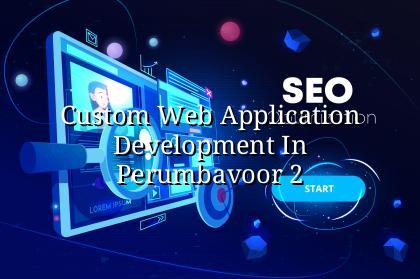 Custom web application planning for Perumbavoor businesses
