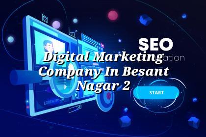 Digital marketing plan for Besant Nagar businesses