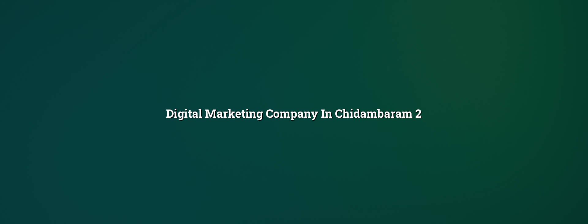 Digital marketing checklist for Chidambaram businesses