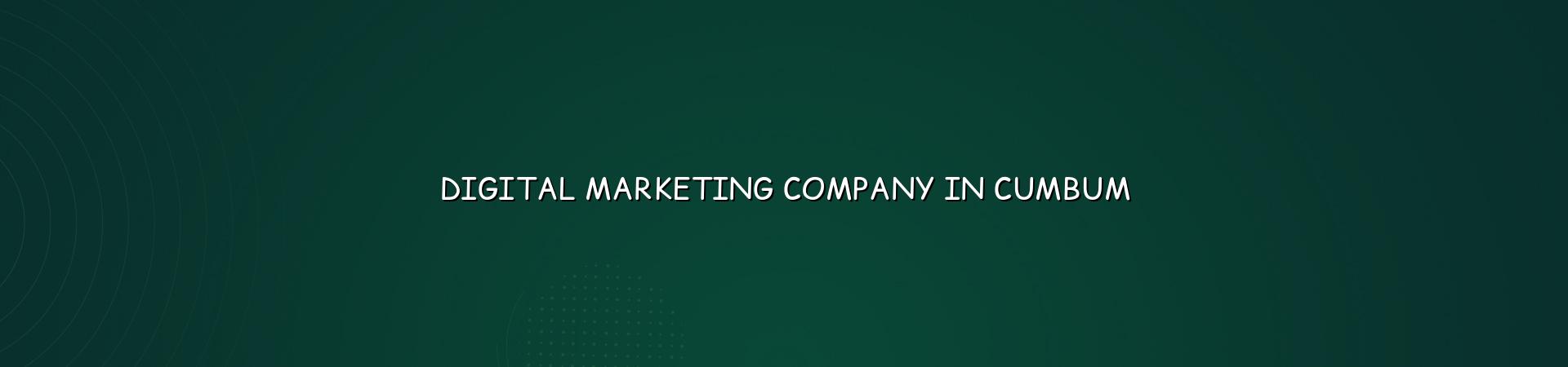 Digital marketing company in Cumbum — WebGLITS