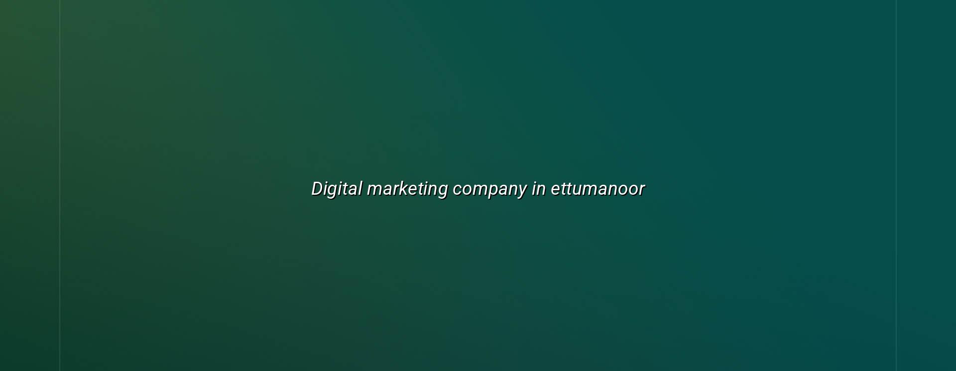 Digital marketing company in Ettumanoor — WebGLITS