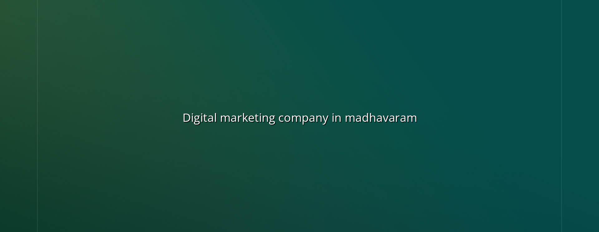 Digital marketing company in Madhavaram — WebGLITS