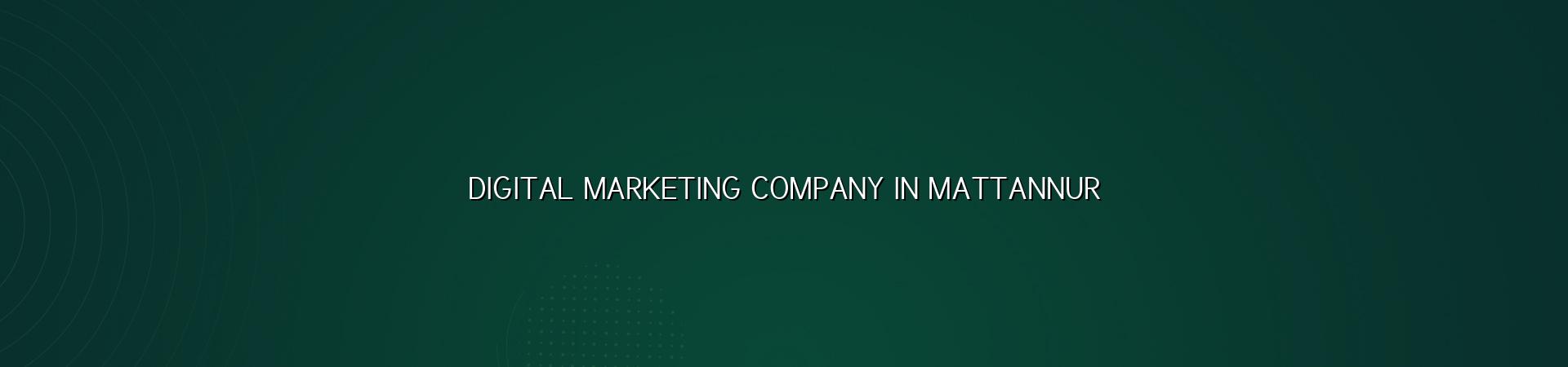 Digital marketing company in Mattannur — WebGLITS