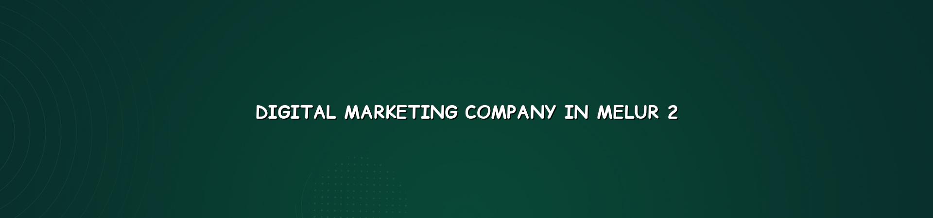 Digital marketing checklist for Melur businesses