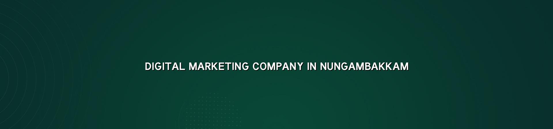 Digital Marketing Company In Nungambakkam in Nagercoil — WebGLITS