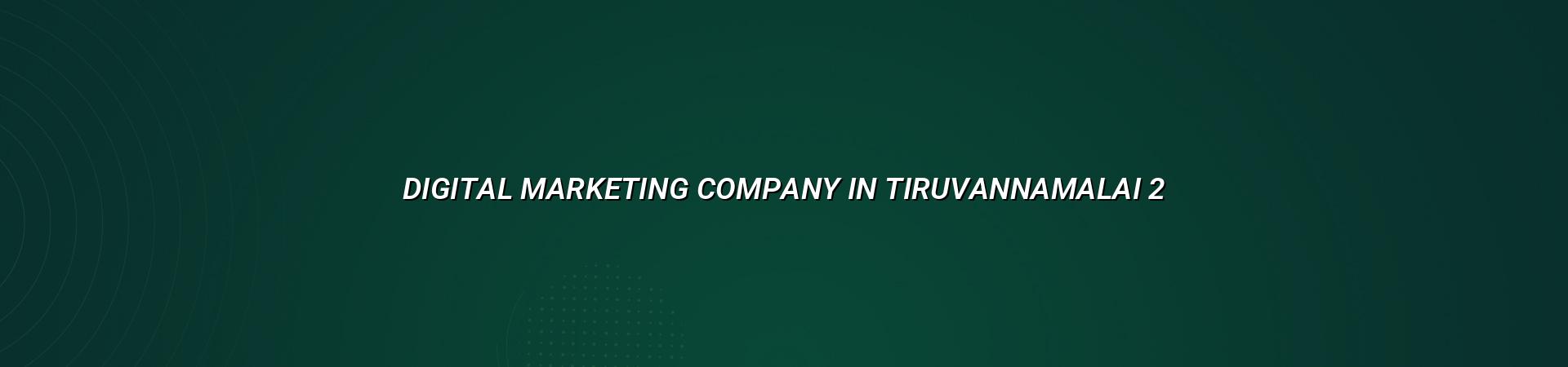 Digital marketing checklist for Tiruvannamalai businesses