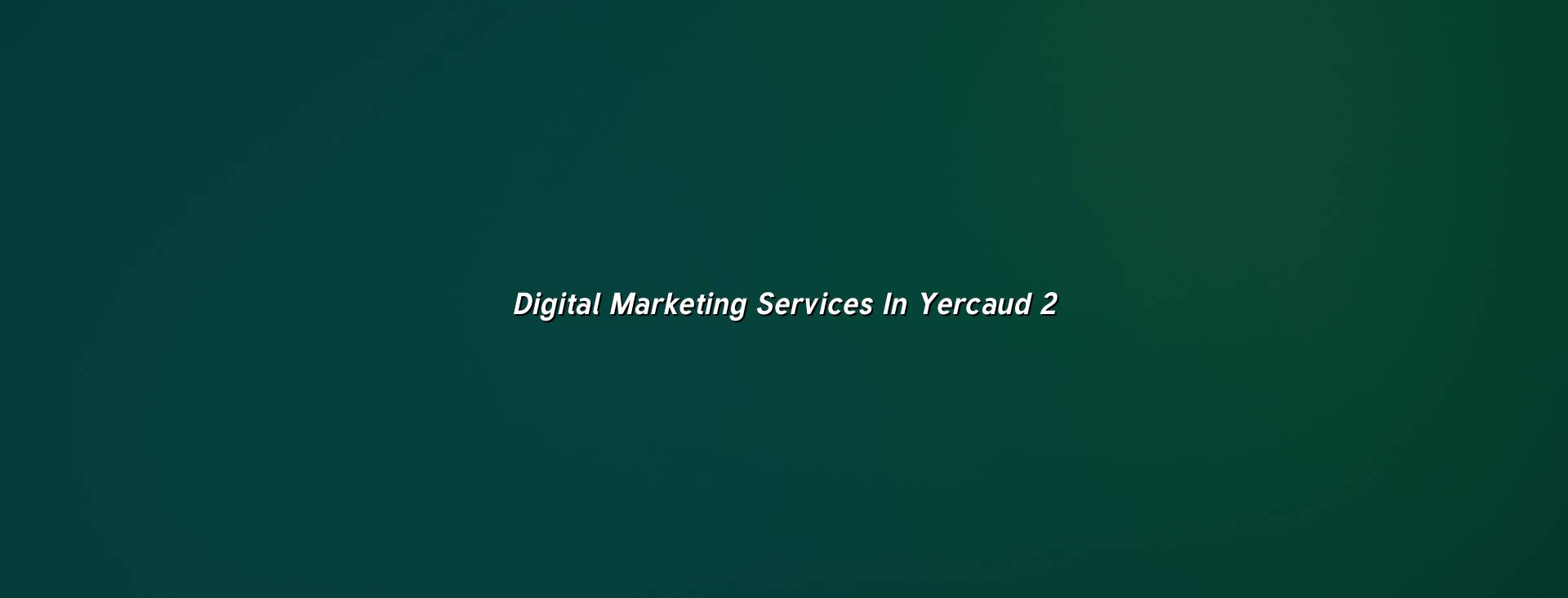 Digital marketing checklist for Yercaud businesses
