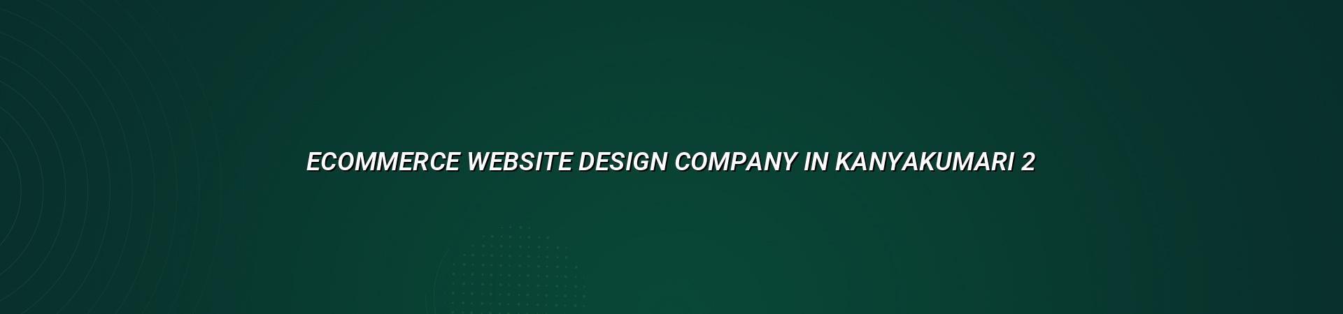 Ecommerce website planning and store features