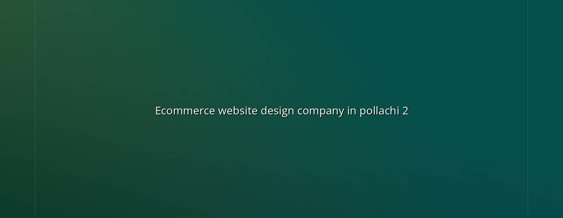 Ecommerce website features in Pollachi