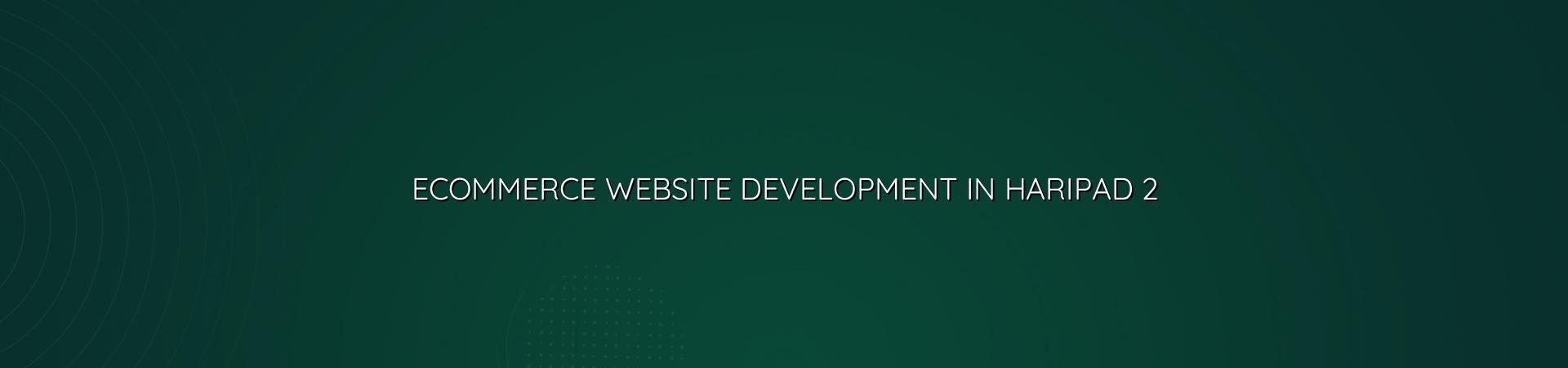 Ecommerce website checklist for Haripad businesses