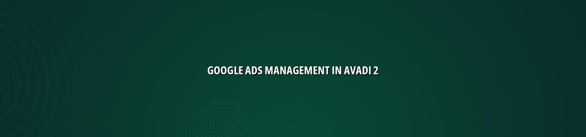 Google Ads Management services in Avadi