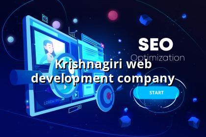 Krishnagiri web development company in Nagercoil — WebGLITS