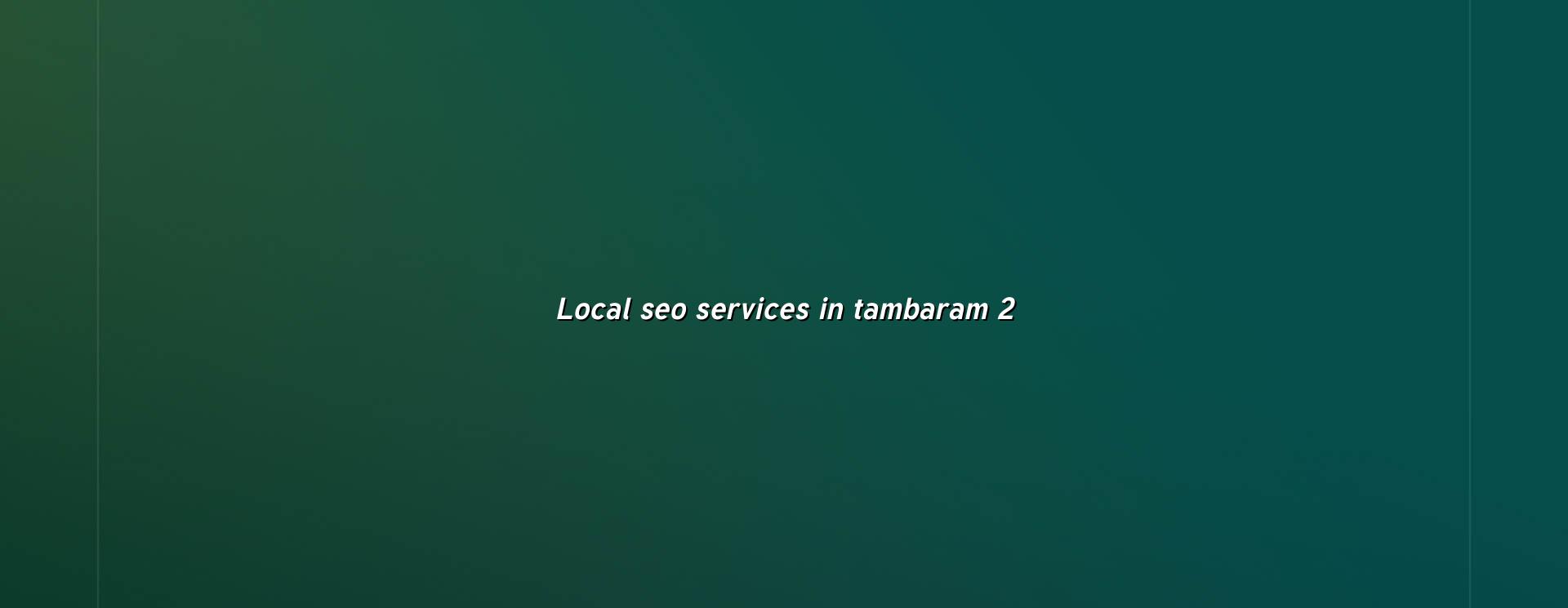 Why Choose Local SEO Services
