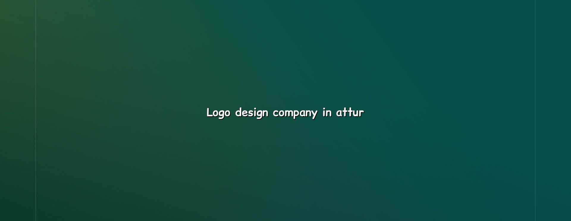 Logo design company in Attur by WebGLITS