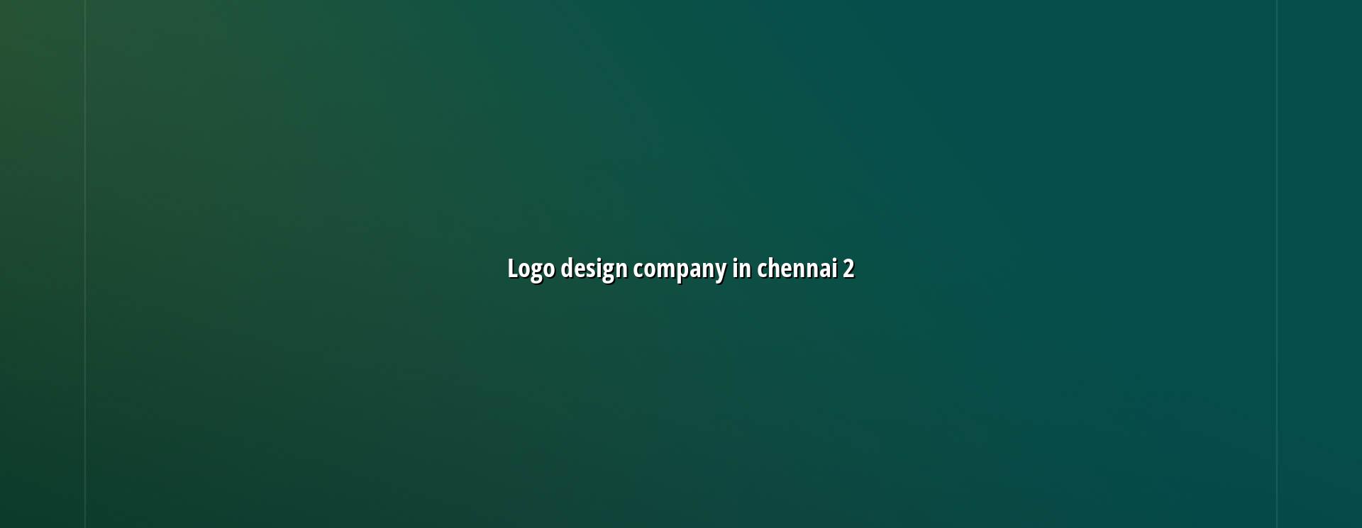 Logo design process for Chennai brands