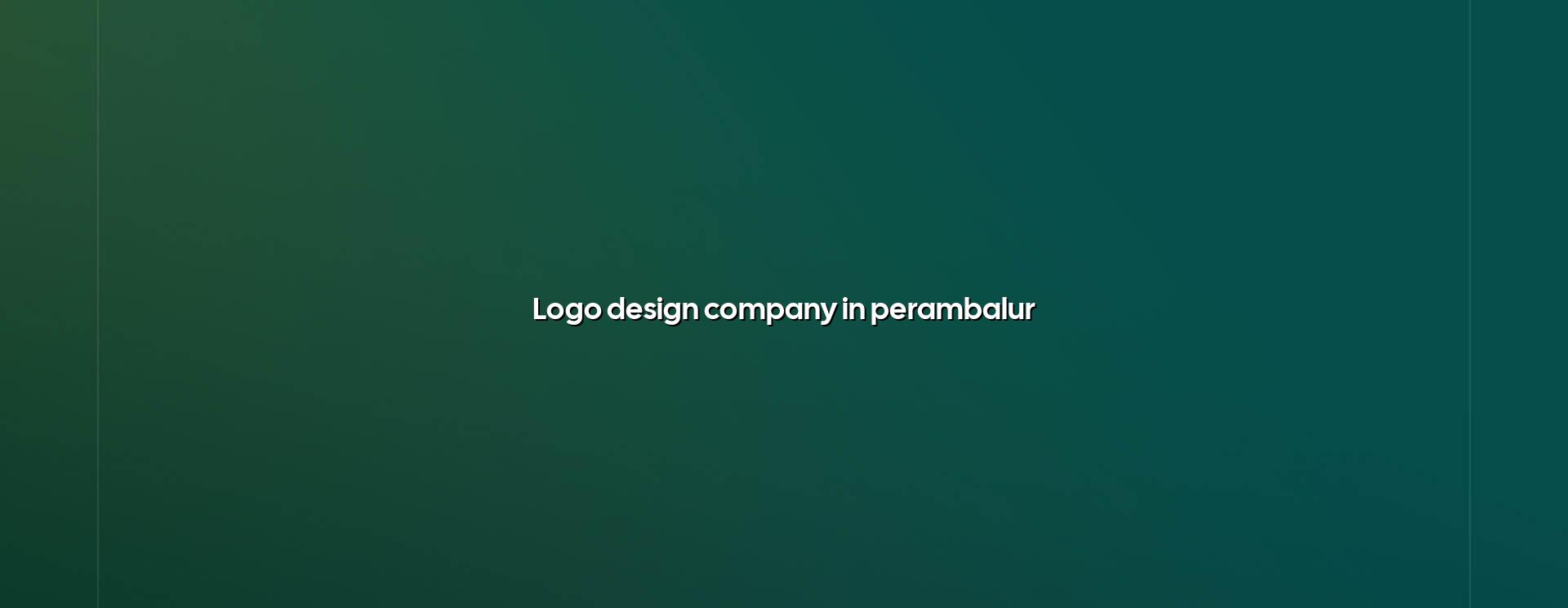 Logo Design Company in Perambalur — WebGLITS