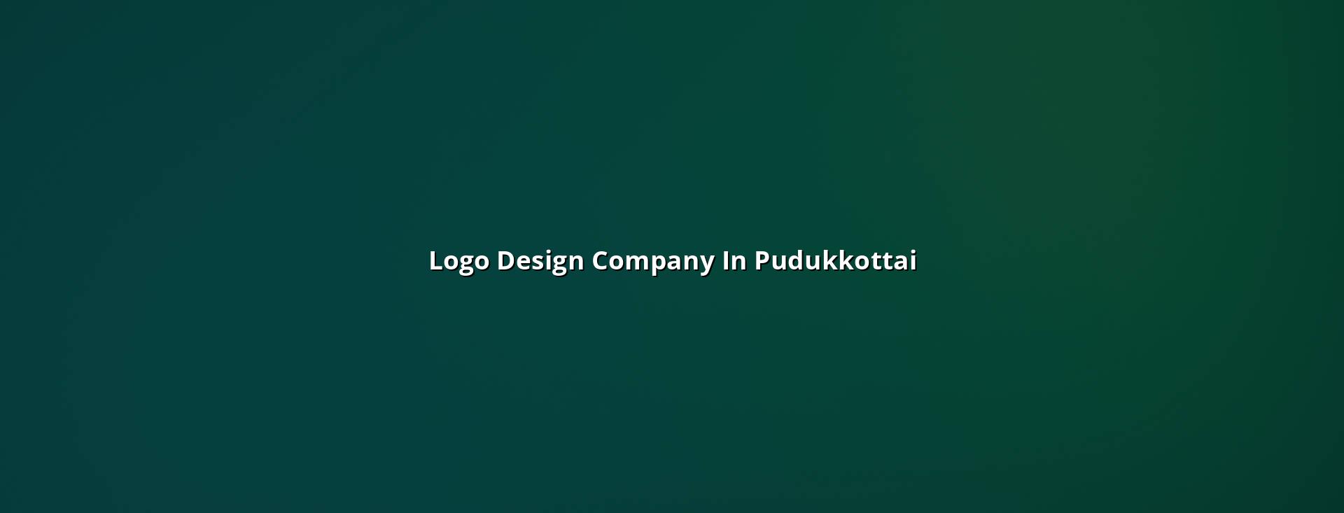 Logo design company in Pudukkottai — WebGLITS