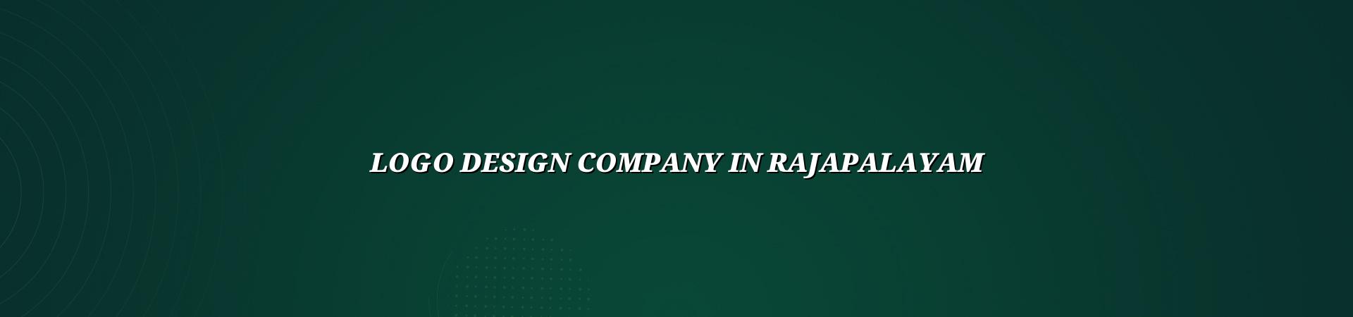Logo design company in Rajapalayam — WebGLITS