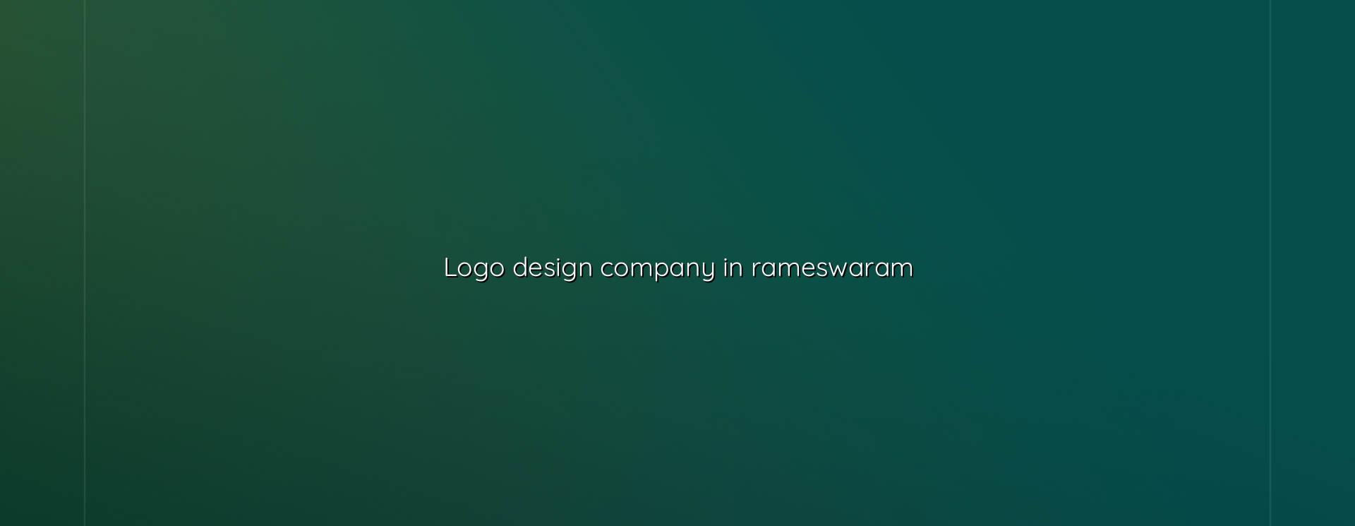 Logo Design Company in Rameswaram — WebGLITS
