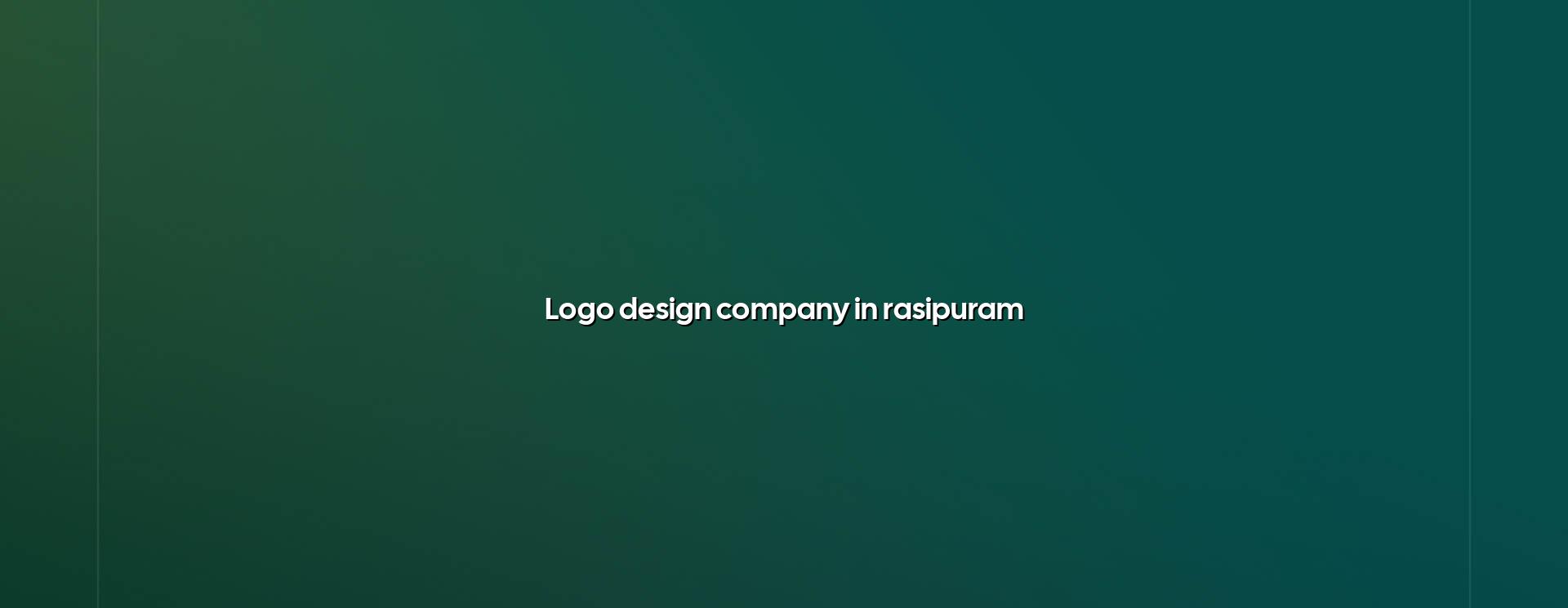 Logo Design Company in Rasipuram — WebGLITS