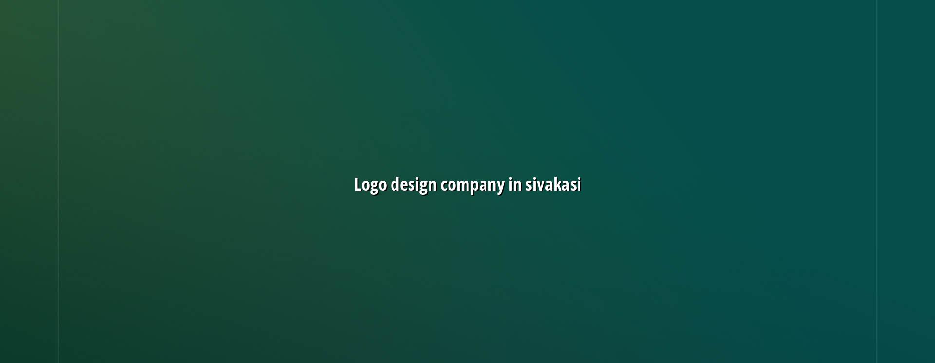 Logo design company in Sivakasi — WebGLITS