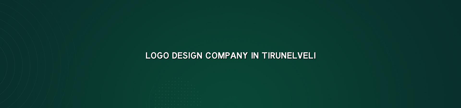 Logo design company in Tirunelveli — WebGLITS