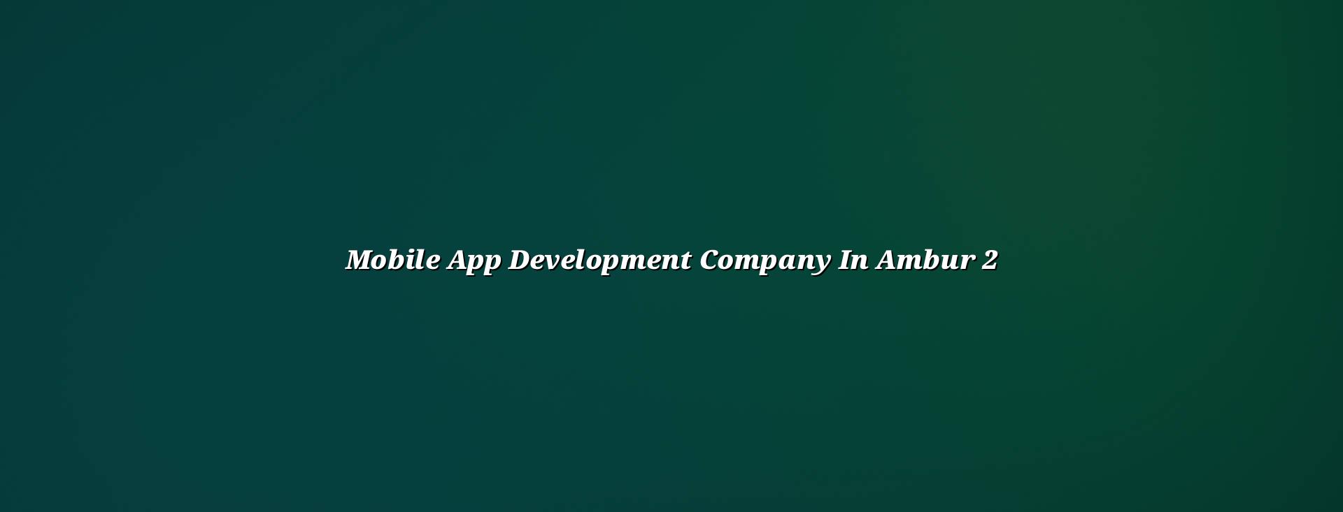 Mobile App Development Process