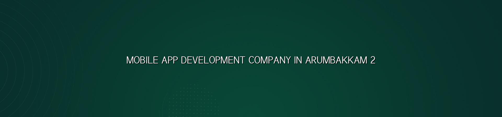 Mobile app planning and UI for Arumbakkam businesses