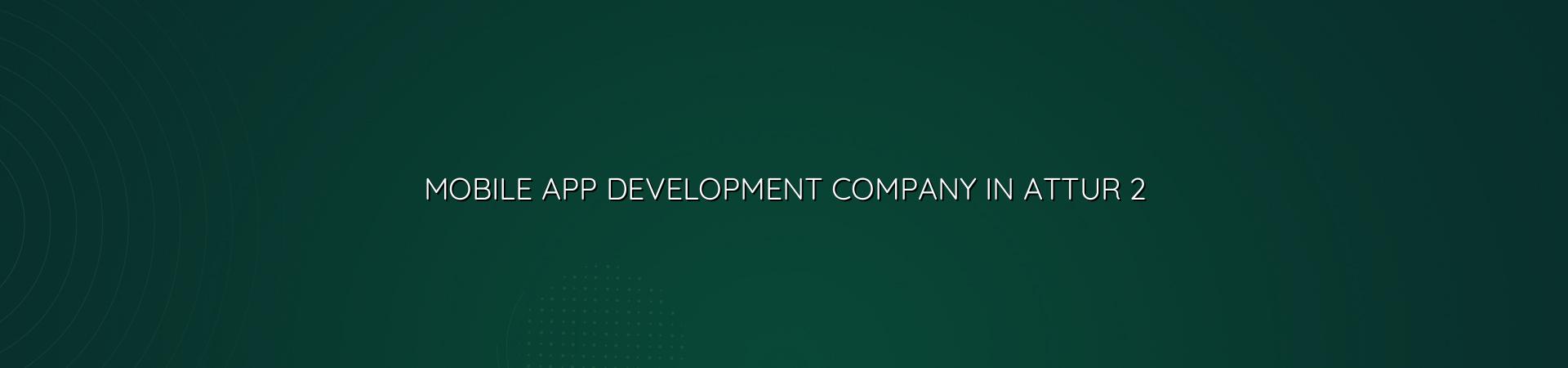 App planning for Attur businesses with WebGLITS