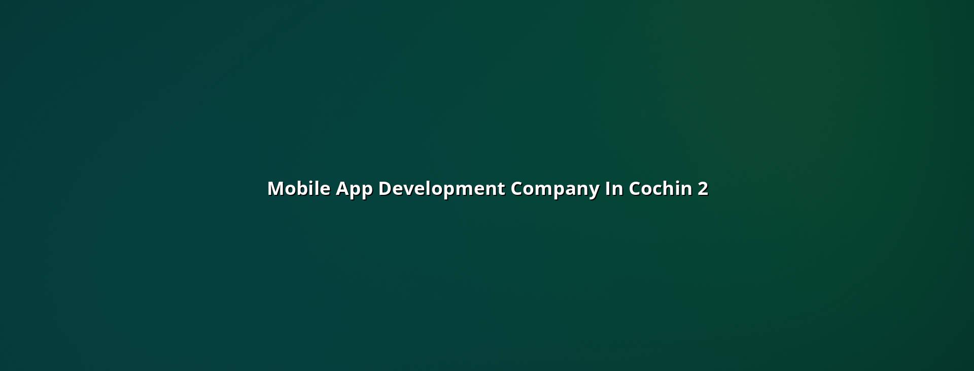 App planning checklist for Cochin businesses