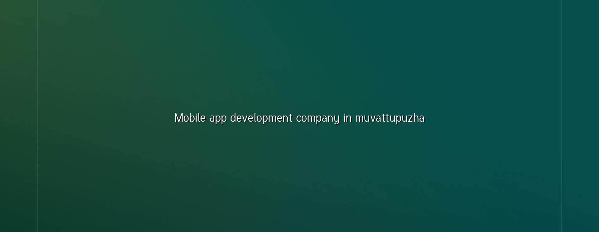 Mobile app development company in Muvattupuzha — WebGLITS