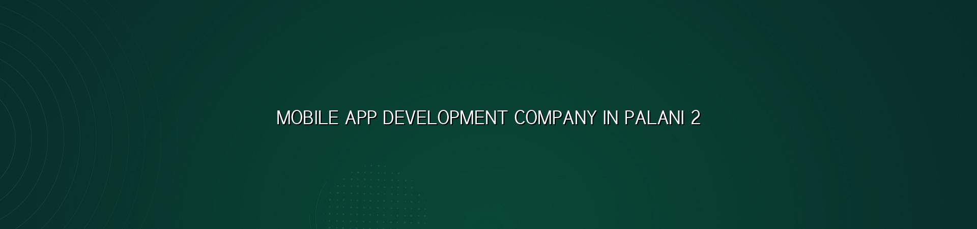 App planning for Palani businesses