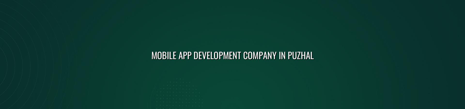 Mobile app development company in Puzhal — WebGLITS