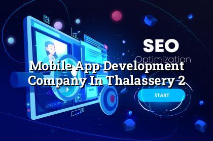Mobile app planning and checklist for Thalassery businesses