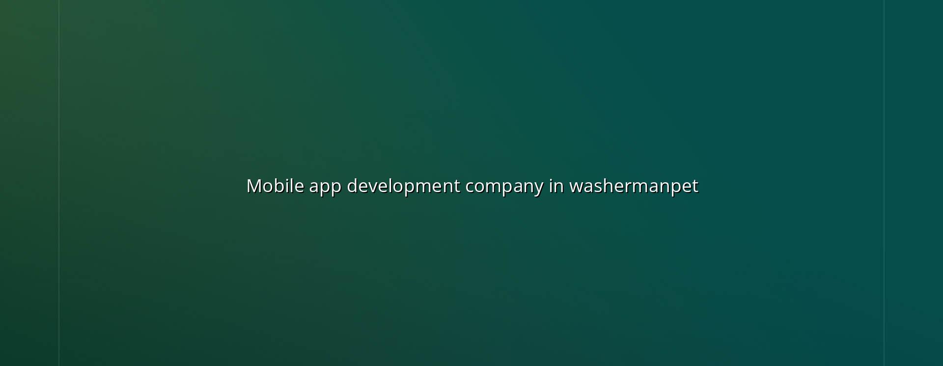 Mobile App Development Company in Washermanpet — WebGLITS